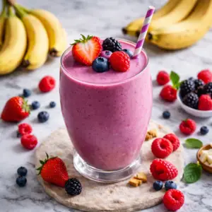 banana berry smoothie